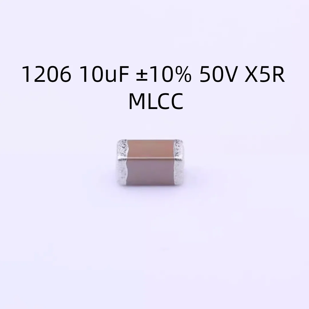 2000PCS/DAUG C3216X5R1H106KT000N Kondensatorius 1206 10uF ±10% 50V X5R MLCC Nuotrauka 0
