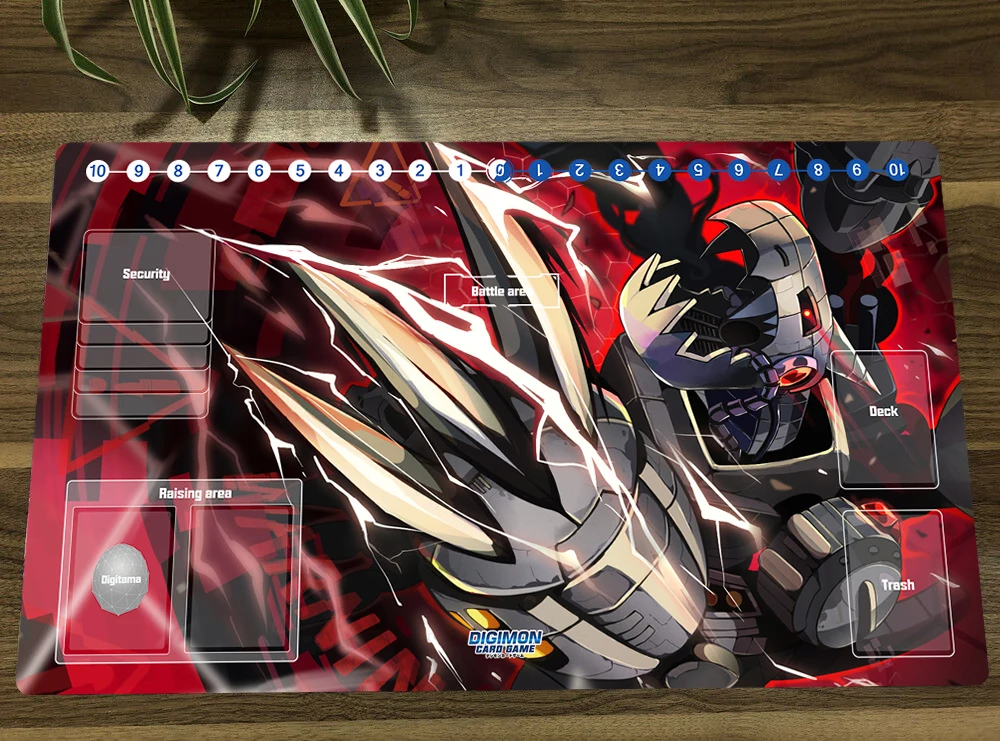 Digimon Machinedramon Lentelė Playmat Prekybos Kortų Žaidimas, Mat DTCG CCG Mat Pelės Mygtukai TCG Žaisti Kilimėlis Kilimėlis Nemokamai Krepšys Nuotrauka 0