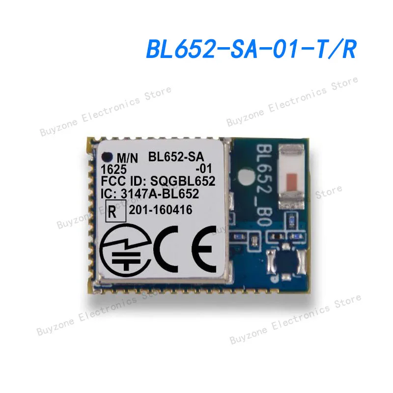 BL652-SA-01-T/R Multiprotocol Moduliai WS v4.2 Modulis NFC Integruota Skruzdė. Nuotrauka 0