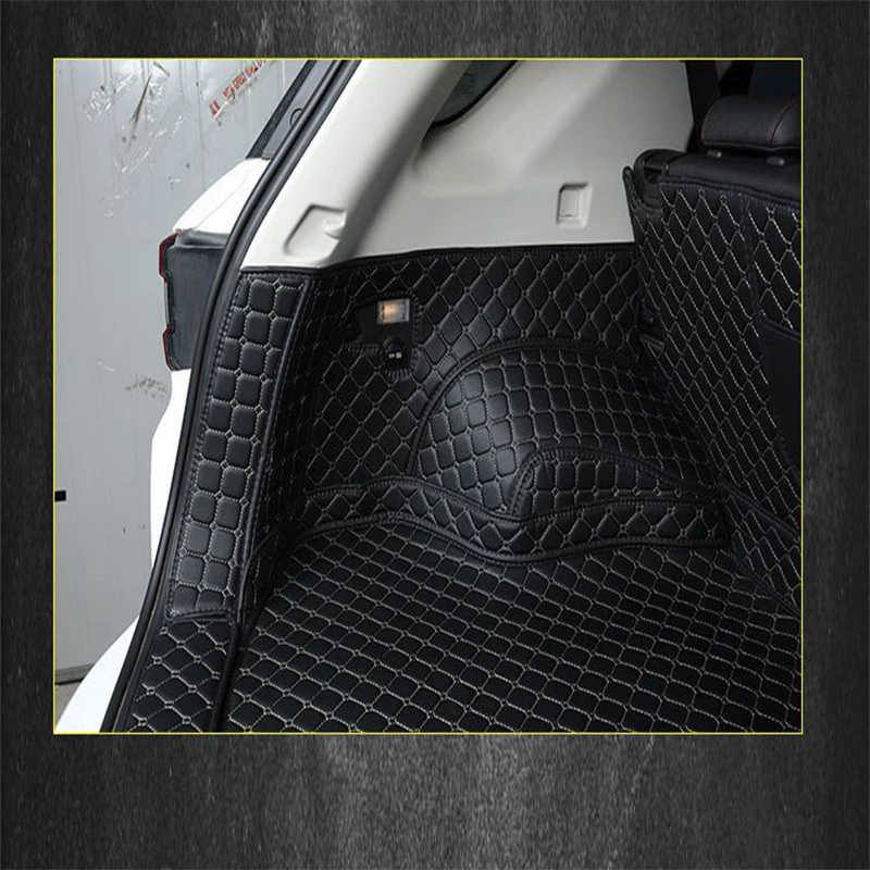 Didelis Custom Automobilio bagažo skyriaus kilimėlis Lexus RX serija. 2016 m. 2017 m. 2018 m., 5 sėdimos vietos linijinių krovinių kilimų interjero aksesuarų padengti waterpro Nuotrauka 3