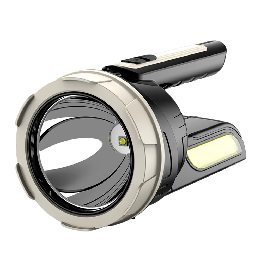 Didelės Galios LED Žibintuvėlis COB Darbas Žibintai USB Įkrovimo Galingas Prožektorius Su šoniniu Šviesos Lauko Kempingas Žvejybos Fakelas Nuotrauka 4