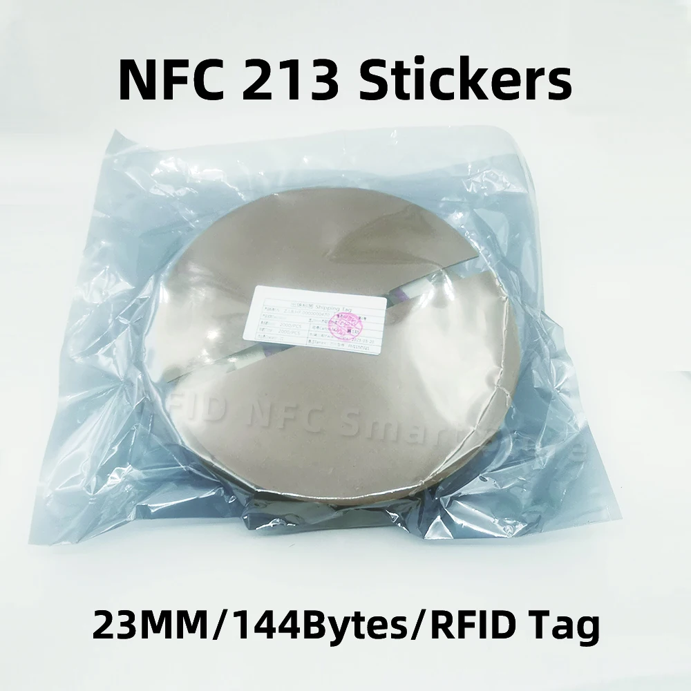 2000PCS NFC Žymeklį Nfc213 Etiketės 213 Lipdukai, Žymekliai Balta Lable Lipdukas 13.56 mhz Huawei Pasidalinti Ios13 Asmens Automatikos Nuorodos Nuotrauka 0
