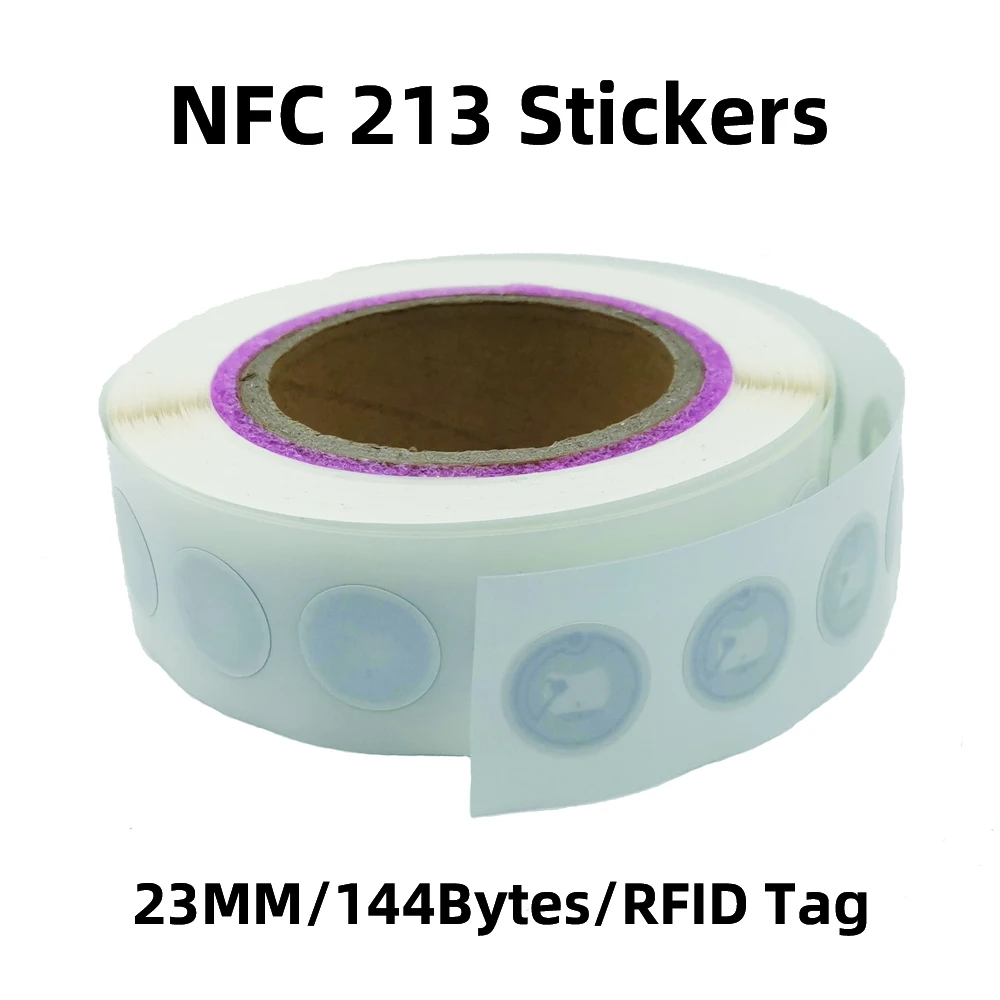 2000PCS NFC Žymeklį Nfc213 Etiketės 213 Lipdukai, Žymekliai Balta Lable Lipdukas 13.56 mhz Huawei Pasidalinti Ios13 Asmens Automatikos Nuorodos Nuotrauka 1