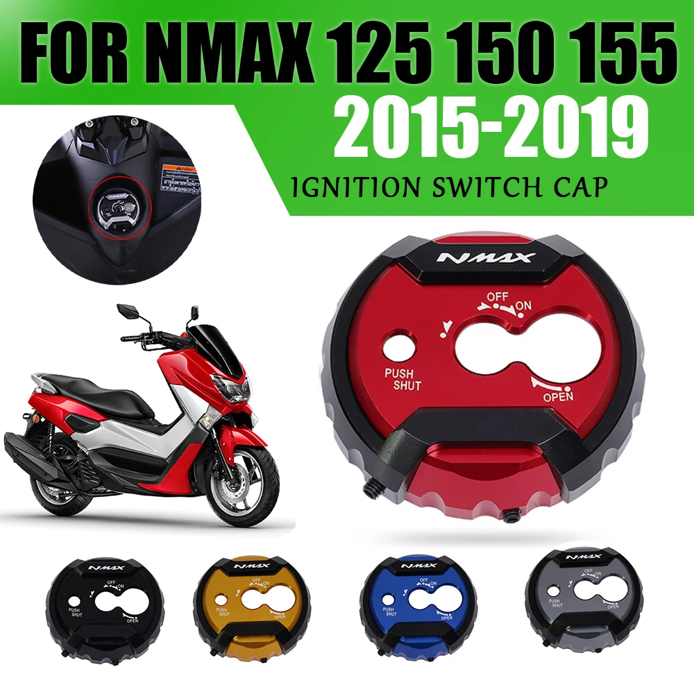 Už Yamaha NMAX155 NMAX125 NMAX 155 N-MAX 125 150 NMAX150 2015 - 2019 Motociklų Aksesuarų spynelės Dangtelis Rakinimo Dangtis Nuotrauka 0