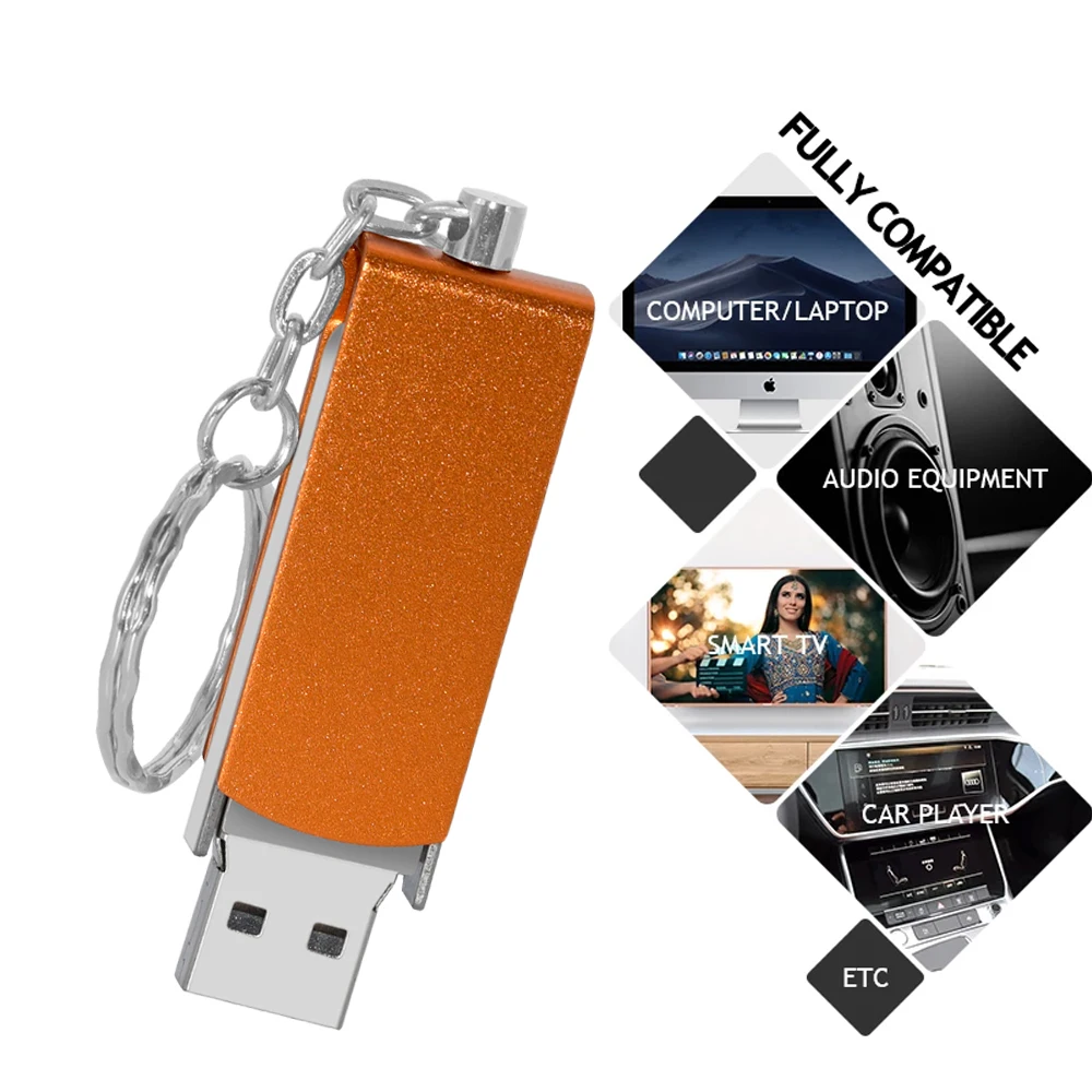 Nerūdijančio Plieno USB 2.0 Pen Drive 128 GB USB Flash Drive 16GB 32GB 64GB 4GB Pendrive USB Stick su Keychain 