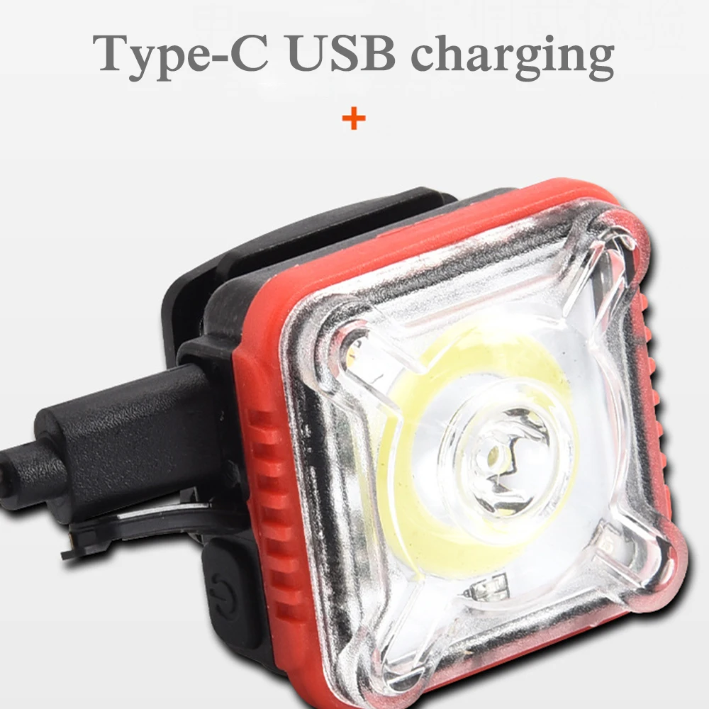 Didelis Šviesos srauto COB LED Žibintai USB Įkrovimo Mini Kepuraitė Įrašą Šviesos Žibintų Magnetinio Žibintas su įmontuota Baterija Nuotrauka 2