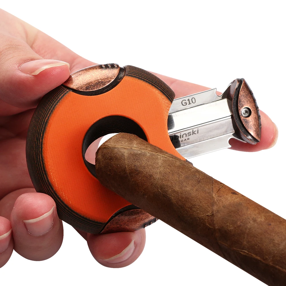 LUBINSKI Cigarų Pjovimo V Peiliu Supjaustyti Puros Giljotinos, Metalo Rūkymo Reikmenys Dalykėlių Vyrų Charuto Cutter 