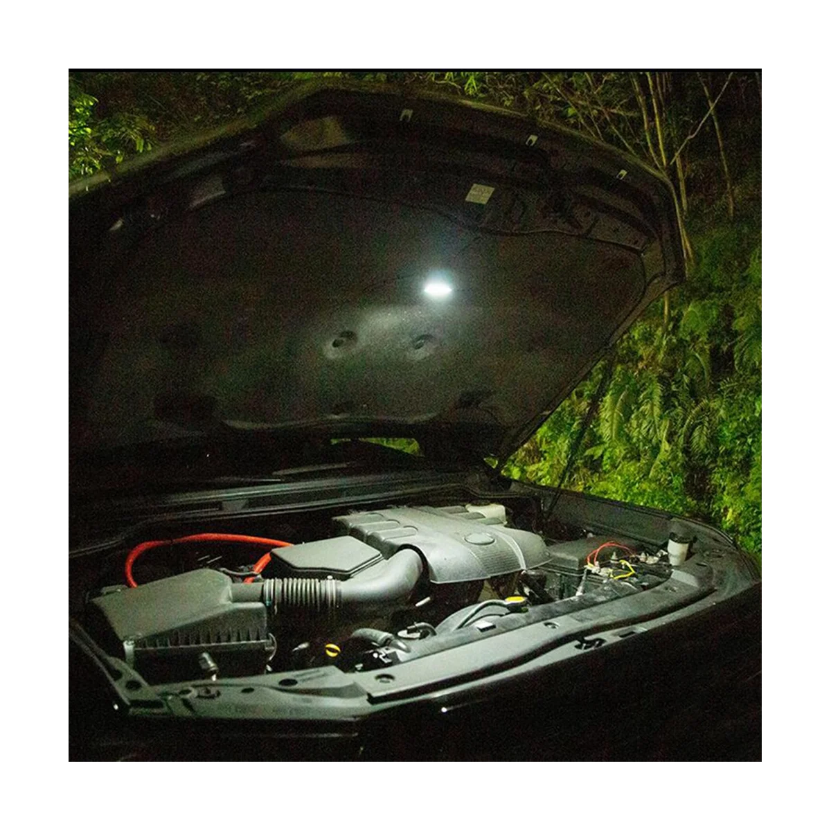Automobilis Po Variklio Gaubtu LED Jungiklis Kontroliuoti Transporto priemonės Variklį Išlaikyti Pagalbiniai for Land Cruiser LC200 Nuotrauka 1