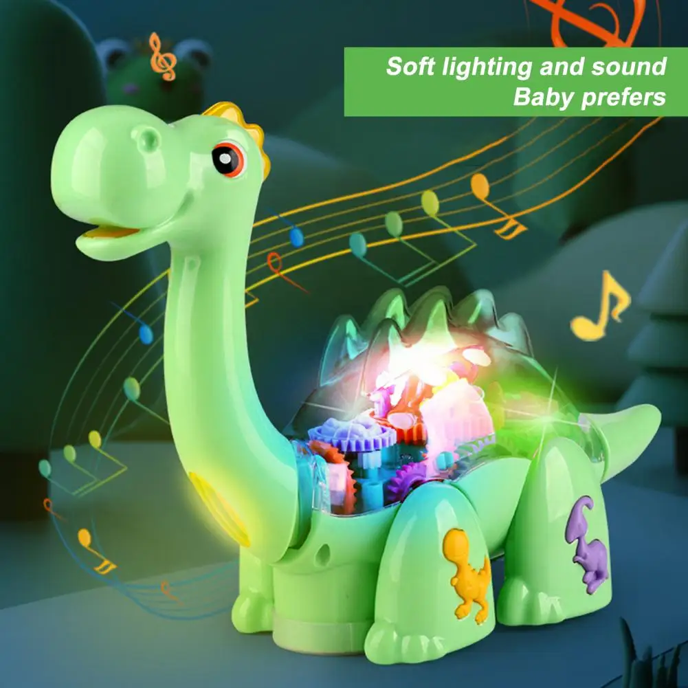 Dinozaurų Žaislas Nuskaitymo Pėsčiomis Praktika Elektros Dinozaurų Žaislai Vaikams geriau derinti Smagu su Muzika, Šviesos Galūnės Nuotrauka 0