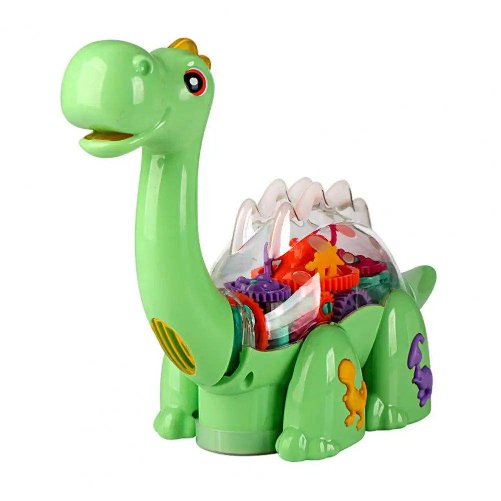 Dinozaurų Žaislas Nuskaitymo Pėsčiomis Praktika Elektros Dinozaurų Žaislai Vaikams geriau derinti Smagu su Muzika, Šviesos Galūnės Nuotrauka 3