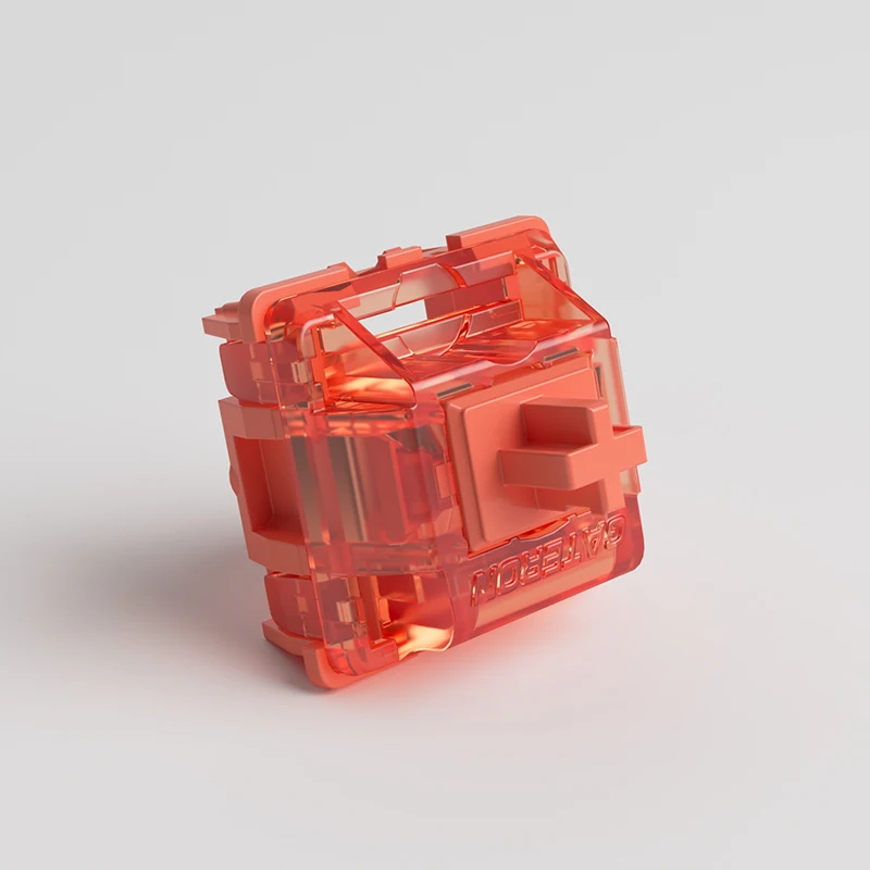 Akko × Gateron Orange Jungiklis 3-Pin 45gf Lytėjimo Keyswitch su LED lizdas (Lubed, 110pcs) Nuotrauka 1