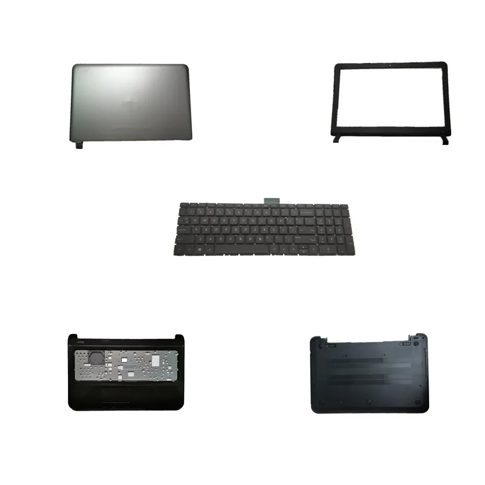 Nešiojamojo kompiuterio Klaviatūra didžiąsias Viršų Atgal LCD Padengti Apačioje Atveju Shell HP ZHAN 66 Pro 15 G3 Balta MUS Nuotrauka 0