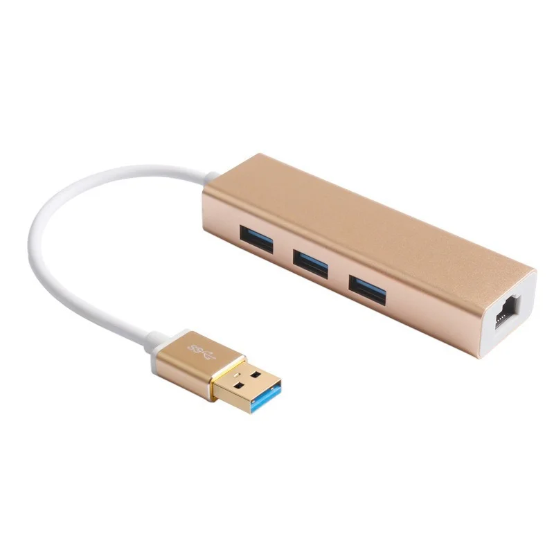 Tipas-C Gigabit Ethernet RJ45 LAN Tinklo Kortelės Adapteris USB 3.0 3.1 Hub Tinklo Adapteris, skirtas 