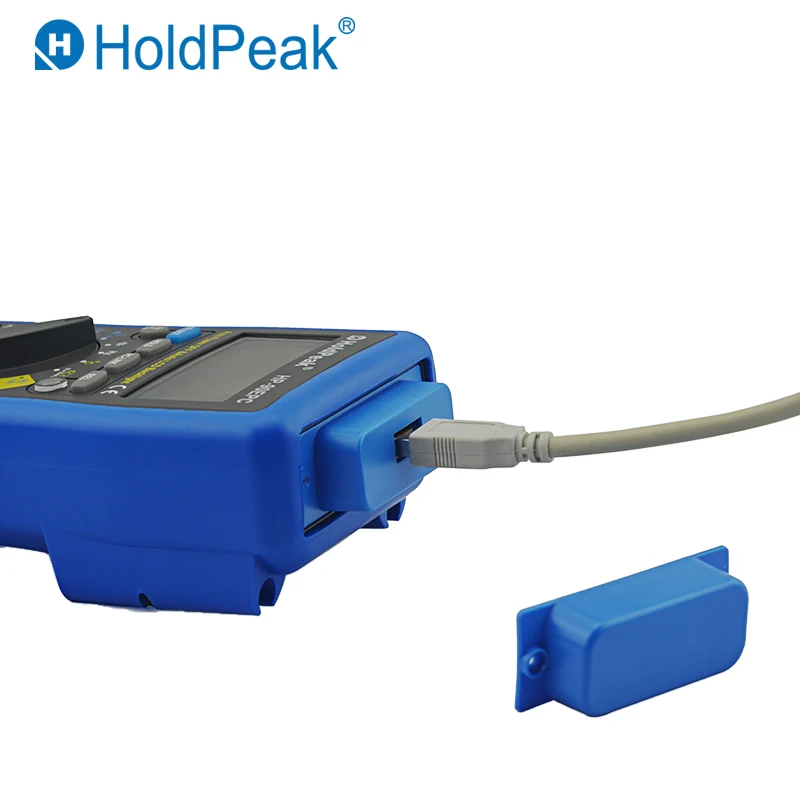 HoldPeak HP-90EPC Multimetro Skaitmeninis USB Multimetras AC/DC Įtampa Srovės C/F Temperatūros Testeris DMM USB Sąsaja, Parama PC Nuotrauka 3