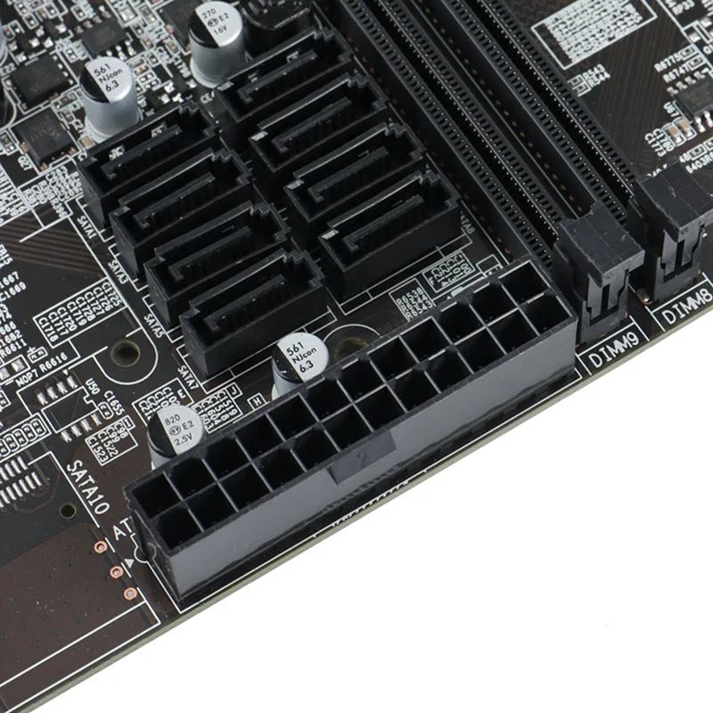 X99 Plokštė +Switch Kabelis LGA2011 V3/V4 8XDDR4 atminties Lizdas PCIE 16X 8XSATA3.0 Paremti 5 GPU Miner Nuotrauka 1