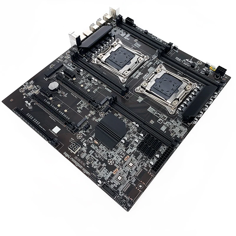 X99 Plokštė +Switch Kabelis LGA2011 V3/V4 8XDDR4 atminties Lizdas PCIE 16X 8XSATA3.0 Paremti 5 GPU Miner Nuotrauka 3