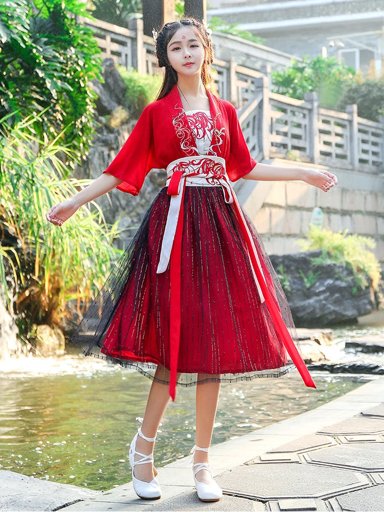 Tradicinis kinų Kostiumas Moterims Hanfu Drabužių Senovės Moterų tautinių Šokių Suknelė Etapo Rezultatus Tang Dinastijos Apranga Nuotrauka 0