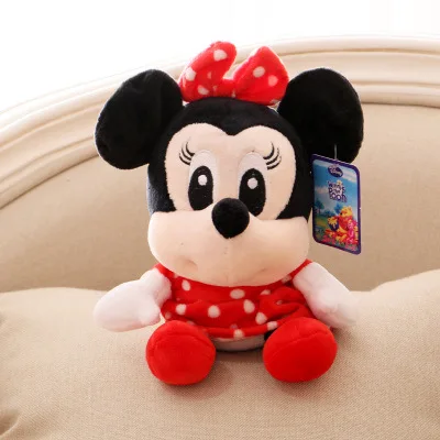 10Cm Mielas Disney Pakabukas Mickey Mouse Dygsnio Minnie Mikė Pūkuotukas Animacinių filmų Žaislai, Lėlės Vaikas Kalėdų Gimtadienio Dovanos Nuotrauka 4