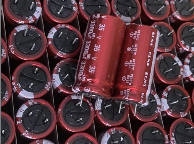 20pcs/daug vario-pin ELNA 3300UF35V Hongpao-R2O febrilines kondensatorius pagamintas Japonijoje 18 * 35 nemokamas pristatymas Nuotrauka 0