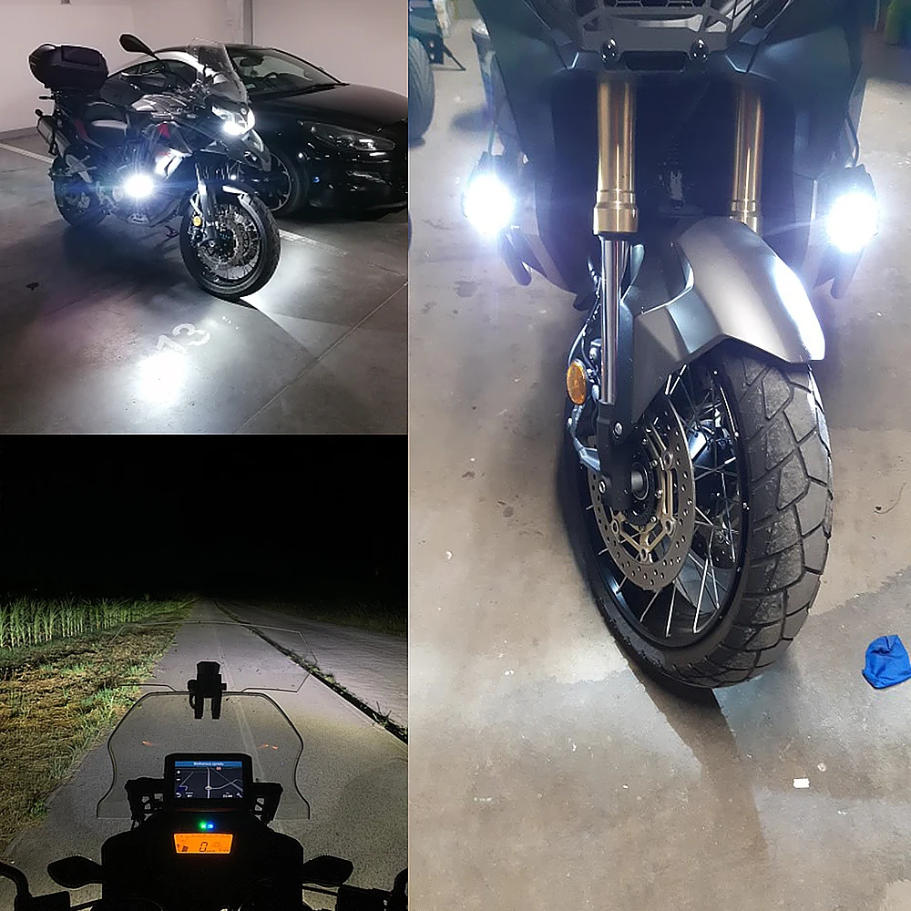 Motociklo Apšvietimo Įtaisas, Rūko Žibintai BMW R1200GS F800GS F700GS F650 K1600 Priedai LED Pagalbinės Tolimosios šviesos Žibintų Rinkinys Nuotrauka 3