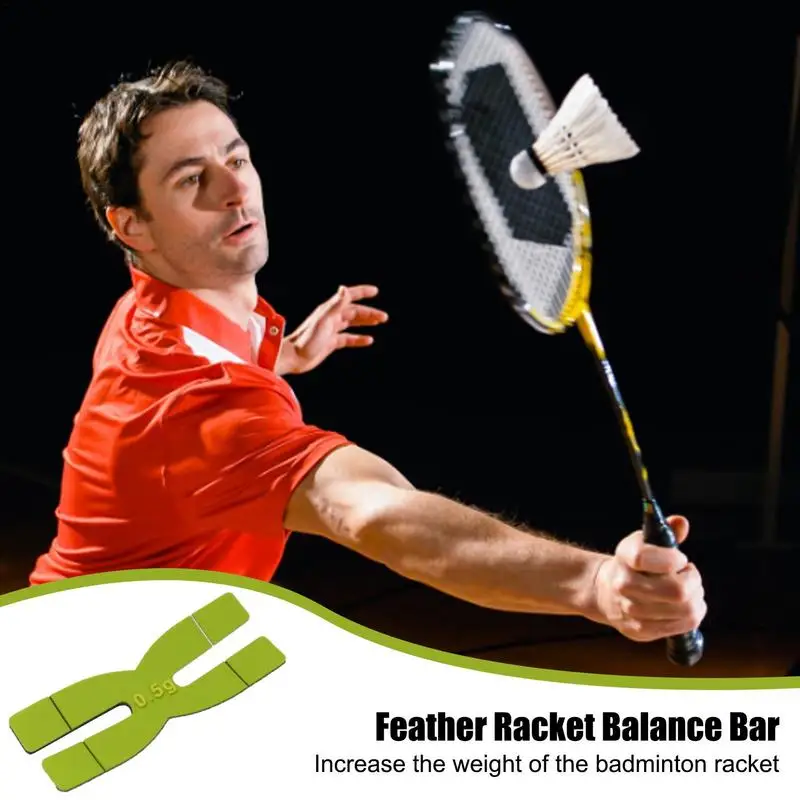 Badmintono Raketės Svoris Raketės Galvos Balansas Juostelėmis, H-formos Teniso Raketės, Stalo Teniso Raketės Svoris Ir Balansas Juostelėmis Nuotrauka 1