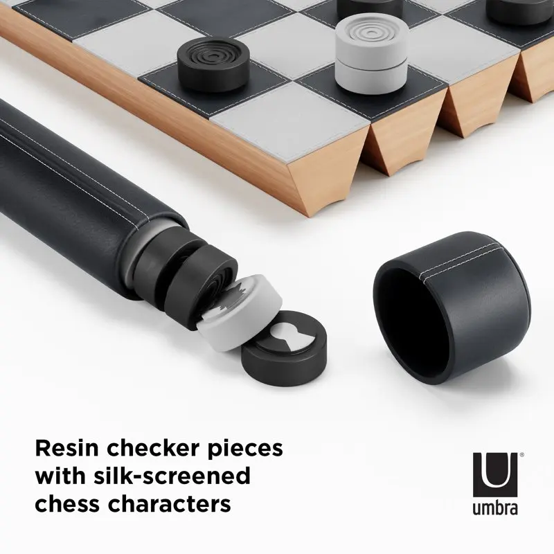 Rolz Šachmatų Šaškių Rinkinys Nuotrauka 3