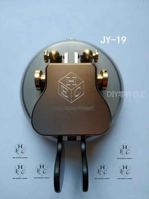 JY-19 CW Morzės Telegrafo Raktas Raktas CW Automatinė Klavišą Magnetinių raktų Radijo Mėgėjų Rankos Pagrindinius Morzės CW Telegraph Nuotrauka 2