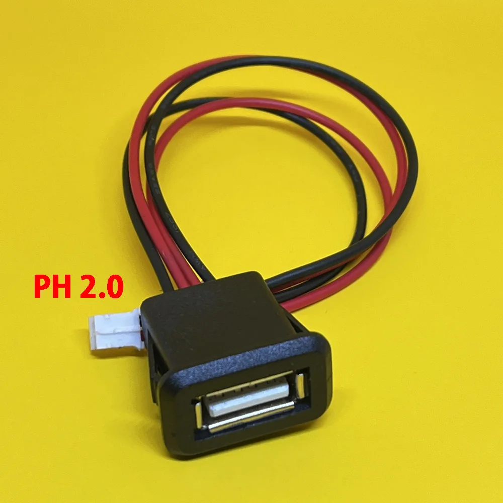 1pcs naujas modelis USB-C 4pin aukštos srovės įkrovimo lizdas su PH2.0 female USB TIPO C moterų tipą C vandeniui jungtis Jack Nuotrauka 4