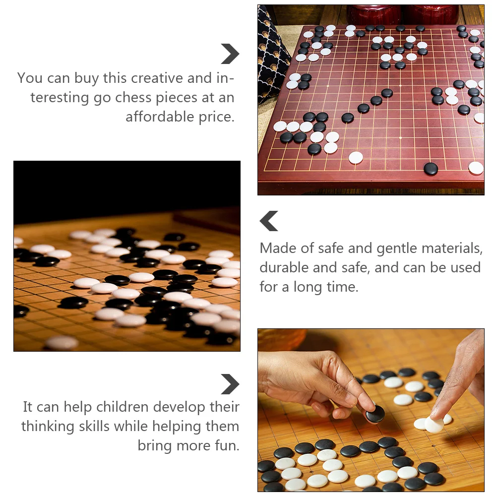 Eikite Gabalas Vaikams, Mini Žaislai Gobang Keraminių Rutuliukų Granules, Akmens Šachmatų Tiekimo Porceliano Kelionių Namų Reikmenys Nuotrauka 3