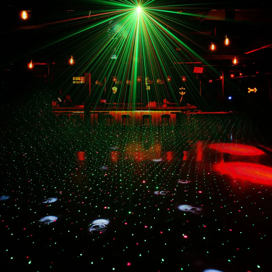 Mini LED Lazerinis Projektorius Scenos Šviesos Strobe Efektas Lazer Show Šalies Etape Soundlights DJ Disco Lempa Vestuvių Namų Puošybai Nuotrauka 5