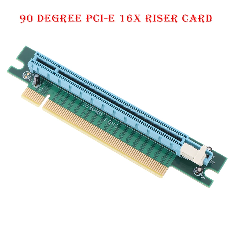 PCI-E 16X Riser Card 90 Laipsnių Pci-Express Pci-E 16X stačiu Kampu Extender 