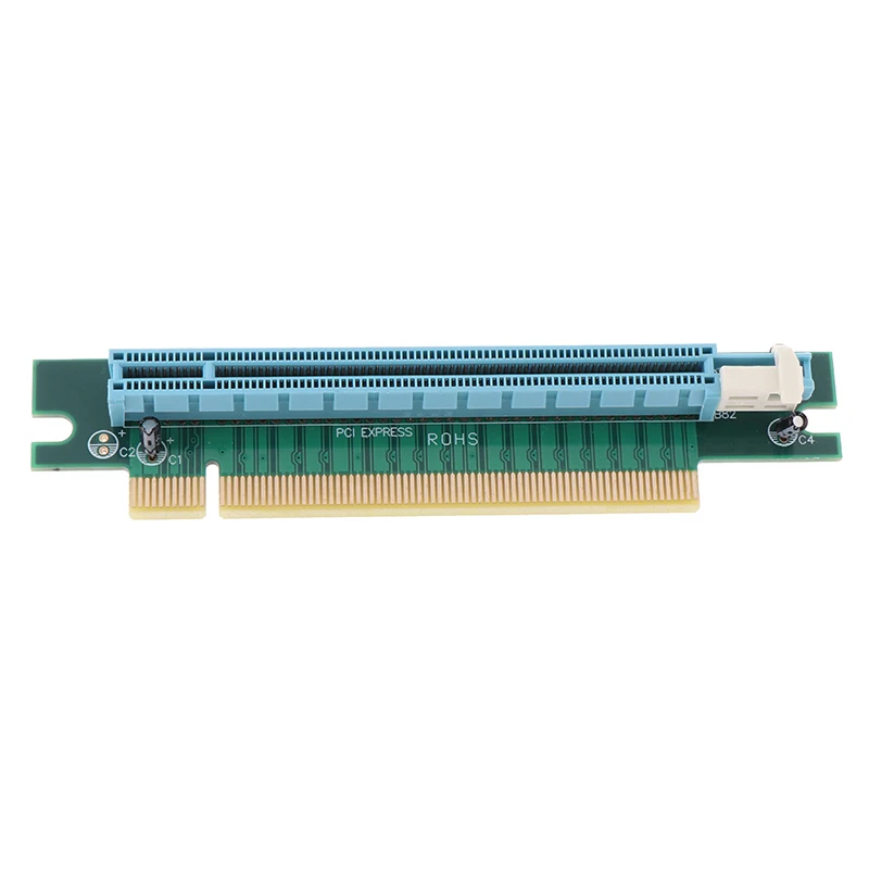 PCI-E 16X Riser Card 90 Laipsnių Pci-Express Pci-E 16X stačiu Kampu Extender 