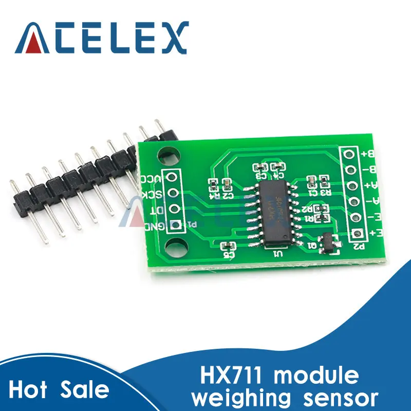 Dual Channel HX711 Svėrimo Slėgio Jutiklis, 24-bit Tikslumo A/D Modulis Arduino 