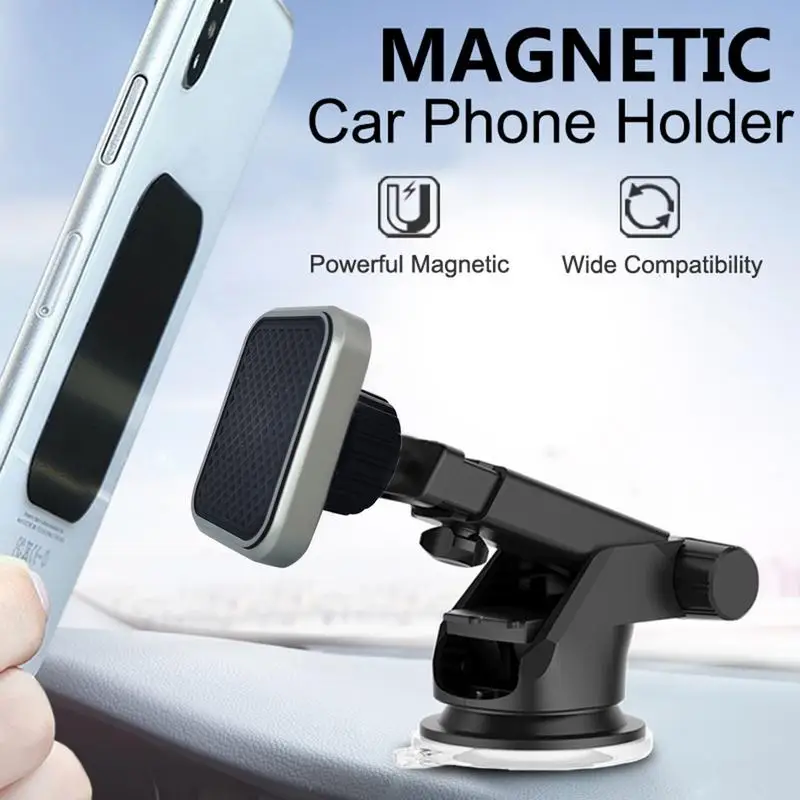 Magnetinio Automobilinis Telefono Laikiklis Magnetas 360 Laipsnių Sukimosi Laikiklis Automobilių Oro Angos Prietaisų Skydelio Hands-Free Magnetinio Automobilių Mobilusis Telefonas Nuotrauka 5
