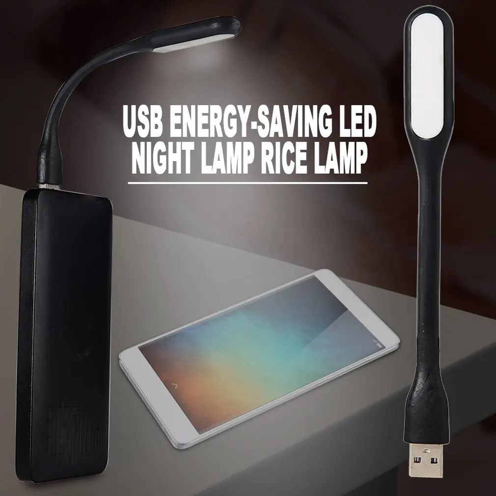 USB LED Šviesos Lempos Nešiojamų PC Sąsiuvinis Akių Apsauga Mini Kolonėlė Lankstus Naktį Darbo Knyga Šviesa Nuotrauka 1