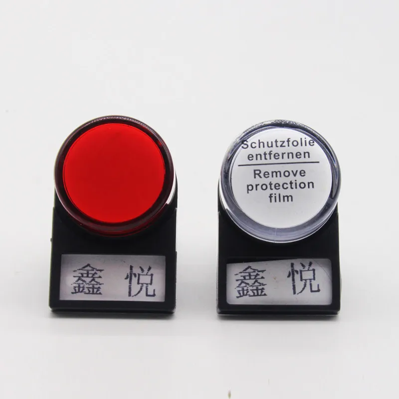Mygtukas Iškaba Mygtuką Signalo Indikatorius Power Lemputė, 22mm Laišką Rėmo Mygtuką Perjungti Kelrodis Žodis Plokštė Nuotrauka 3