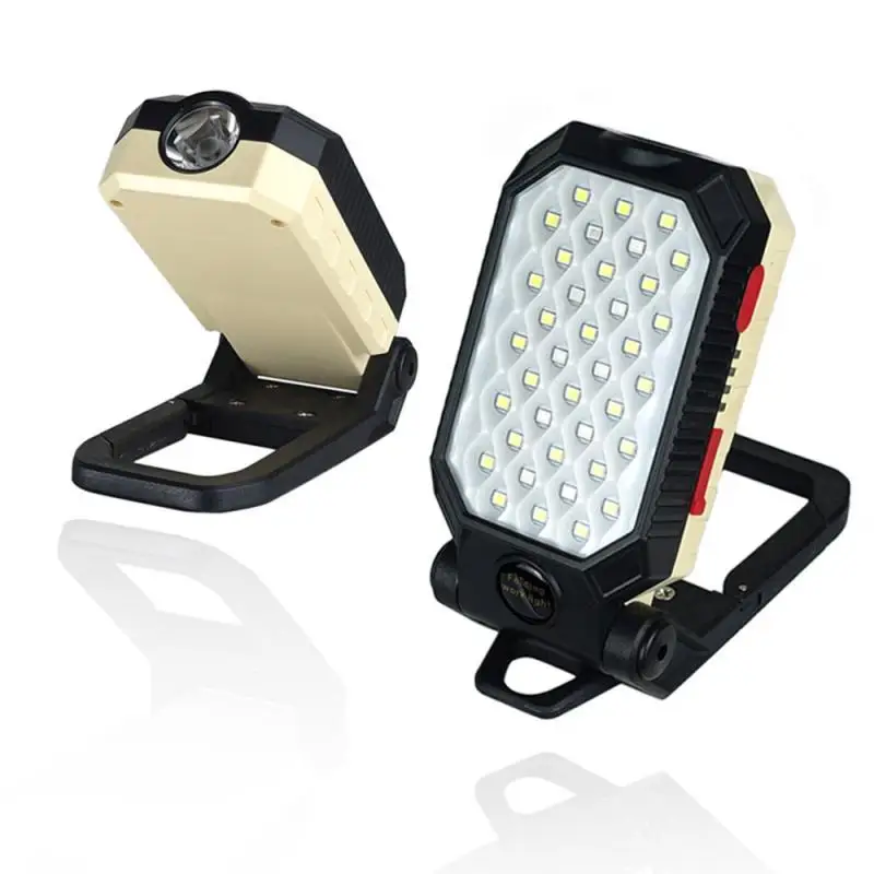 Naujas Nešiojamosios Darbo Lemputė Usb Įkrovimo Led Magnetas, Kablys, Elektra Ekranas Pagalbos Ranką Elektros Patikros ir techninės Priežiūros Šviesos Nuotrauka 0