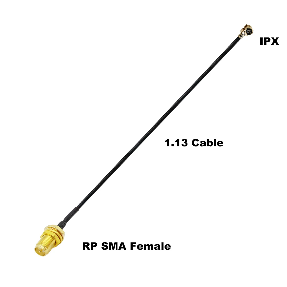 RG1.13mm Galiuku Pratęsimo IPEX RF Kabelis, SMA Female į ufl U. FL IPX IPEX 4 Moterų RP SMA Male, skirtas WIFI Antena Nuotrauka 0