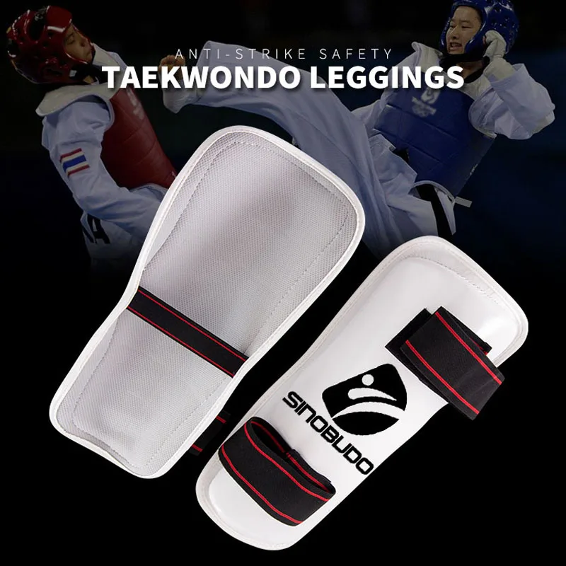 Taekvondo Įranga WTF ITF Raštas Aukštos Kokybės Foream Tuščią Ranką Guard Legging Geer Kicking Bokso, Dziudo Karate Įranga Vaikas Nuotrauka 3