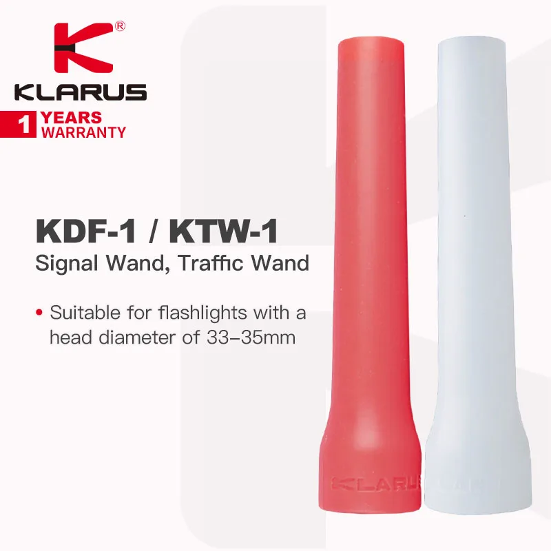 Klarus KTW-1/KDF-1 Signalo / Eismo Lazda,Tinka Galvos 33~35mm iš Žibintuvėlį.Aukštos elastinga Silikoninė Lengvai Sulankstomas ir vykdymo Nuotrauka 0