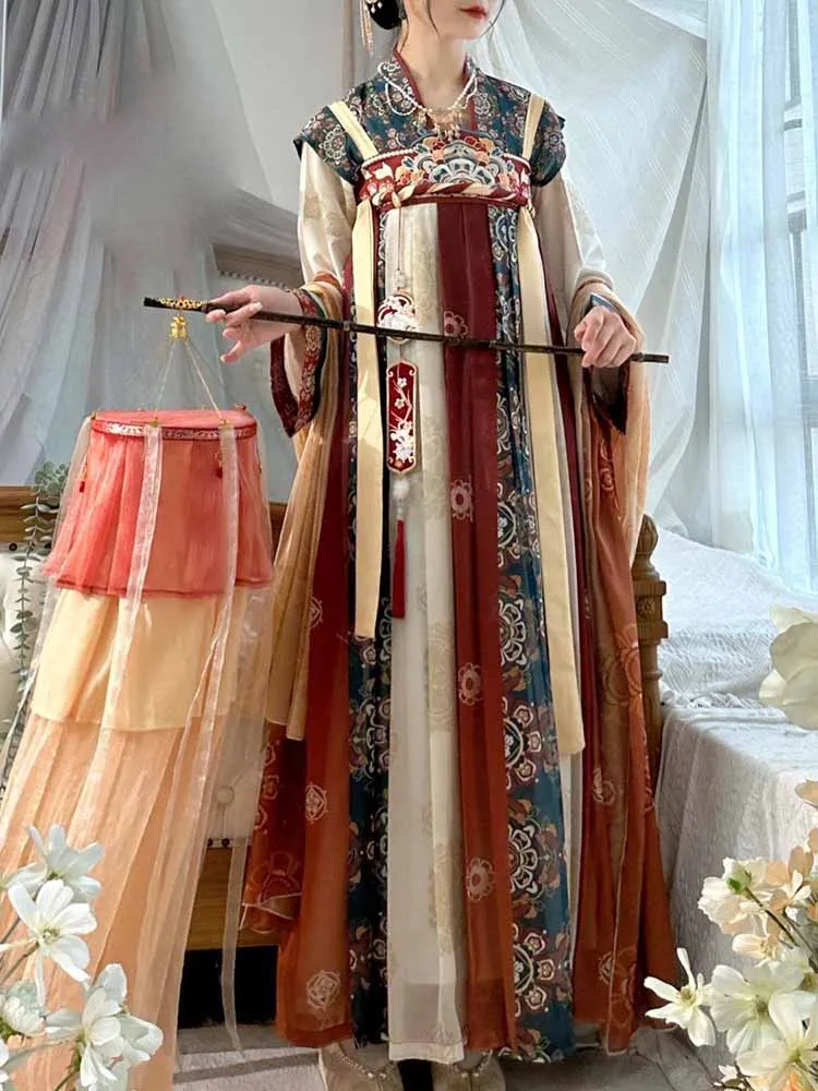Hanfu Suknelė Moterims Senovės Kinų Cosplay Kostiumų Iki 2023 M. Vasaros Šokių Suknelė Kelionių Fotografija Šalies Aprangą Hanfu Suknelė Plius Dydis Nuotrauka 0