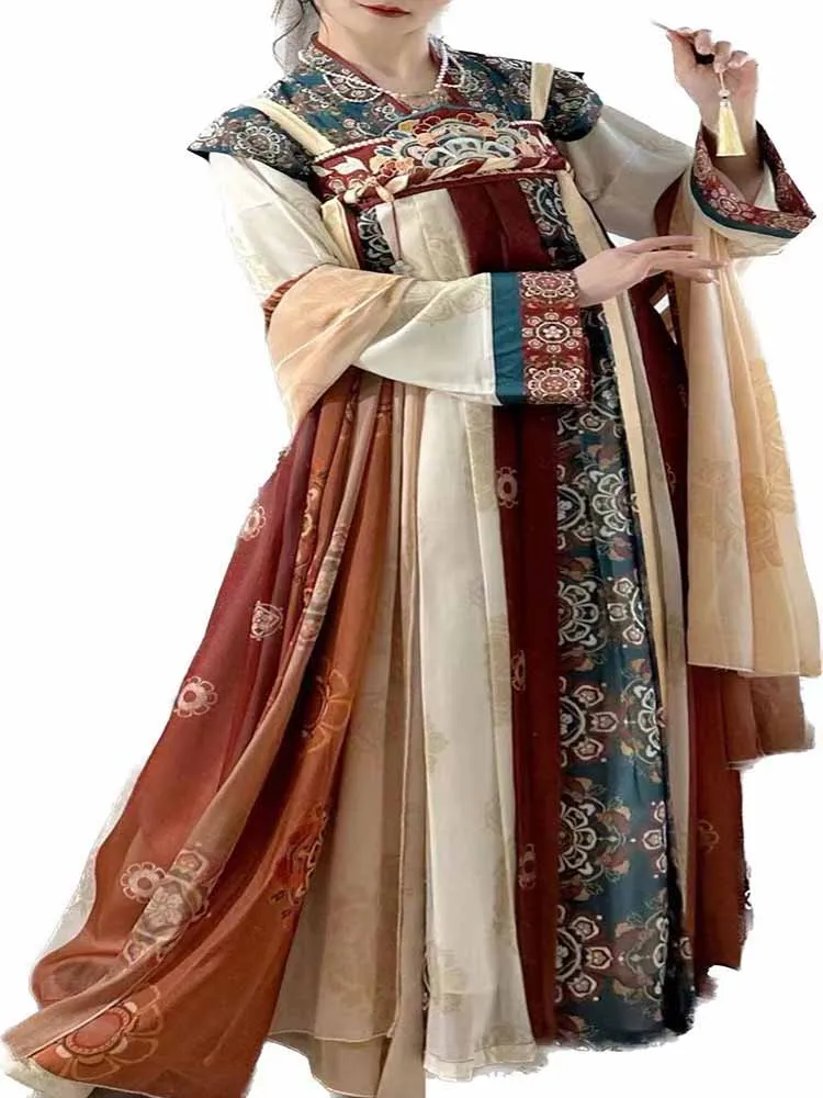 Hanfu Suknelė Moterims Senovės Kinų Cosplay Kostiumų Iki 2023 M. Vasaros Šokių Suknelė Kelionių Fotografija Šalies Aprangą Hanfu Suknelė Plius Dydis Nuotrauka 4
