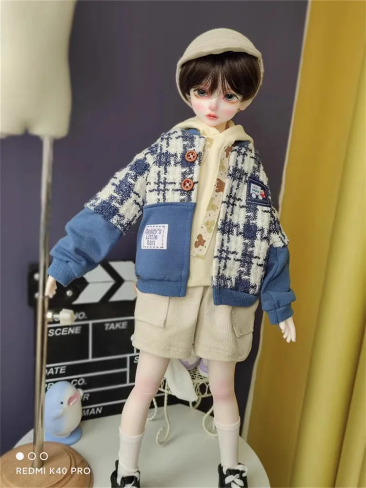 Naujas Atvykimo 1/4 BJD Doll Drabužius BJD Doll Priedai MSD MPD Kailis Šortai Kojinės Kostiumas Lėlės uzpost Dovana 