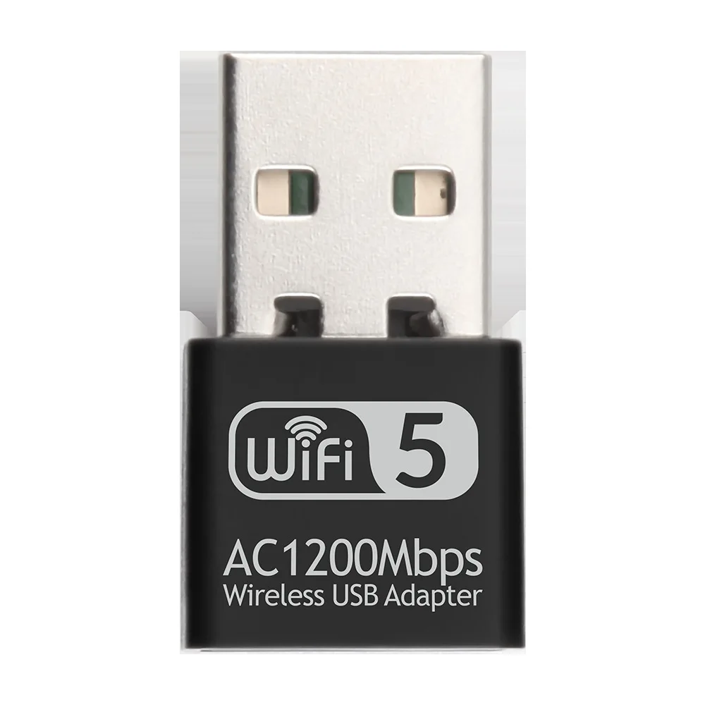 10VNT 2.4 + 5 ghz 1200Mbps Belaidis USB Wi-fi 