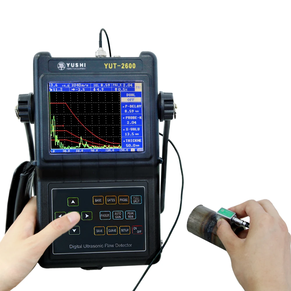 Nešiojamų Neardomieji Bandymai Įranga, Skaitmeninis Ultragarsinis Trūkumas Detektorius YUSHI Nuotrauka 1
