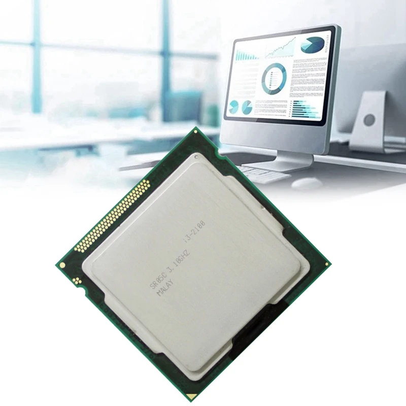 Už Core I3 2100, CPU LGA1155 Procesorius 3MB Dual Core Desktop CPU-B75 USB Kasybos Plokštė Nuotrauka 2