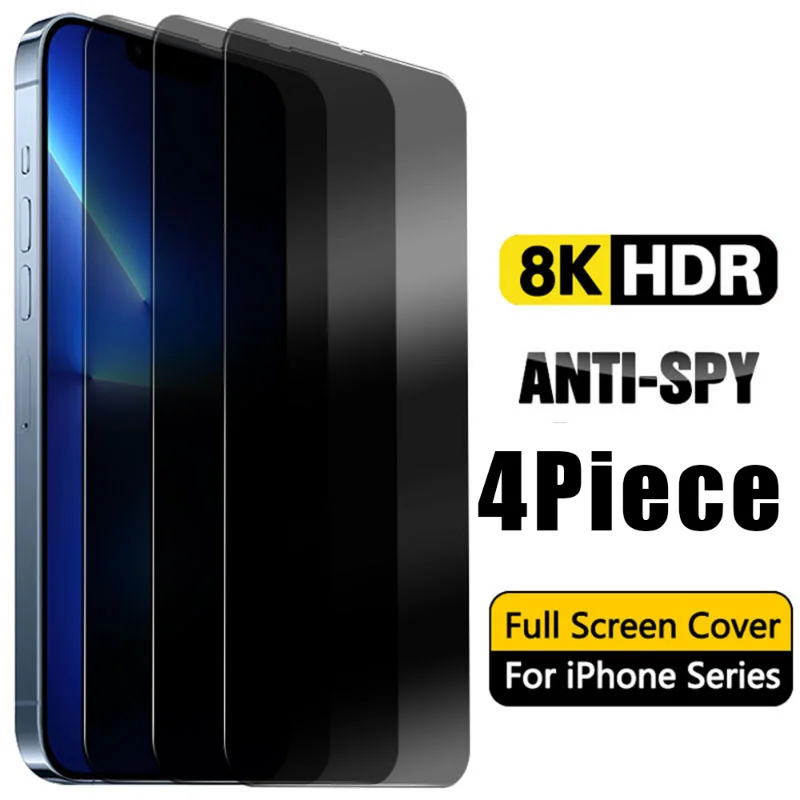 4PCS Anti Spy Grūdintas Stiklas Xiaomi Poco X4 Pro 5G GT Privacy Screen Protector Mi X3 Nfc Pro GT Stiklo Plėvelės Nuotrauka 0
