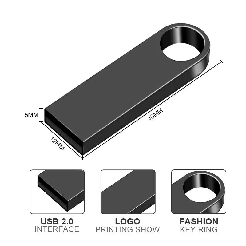 USB Rakto formos Pendrive Metalo 128 gb Memory Stick 8GB 16GB 32GB 64GB Usb Flash Drive 3.0 pen drive usb 