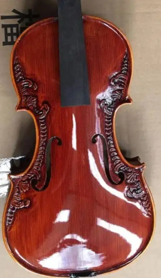 profesinės Viola SPECIALUS PASIŪLYMAS! 15.5 colių, Išraižytas Baroko stiliaus šiltas giliai tonas! nemokamas pristatymas! Nuotrauka 1