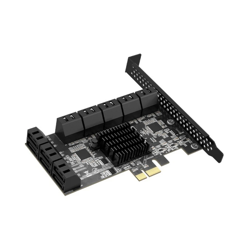 PCIe Adapteris, 16 Uostų X1 PCI X16-III Valdytojas Plėtimosi Kortelės Adapteris, Vaizdo plokštė Extender Nuotrauka 2